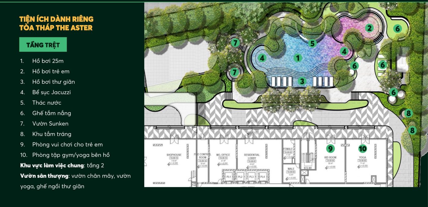 tien ich thap aster du an can ho urban green kusto home thu duc